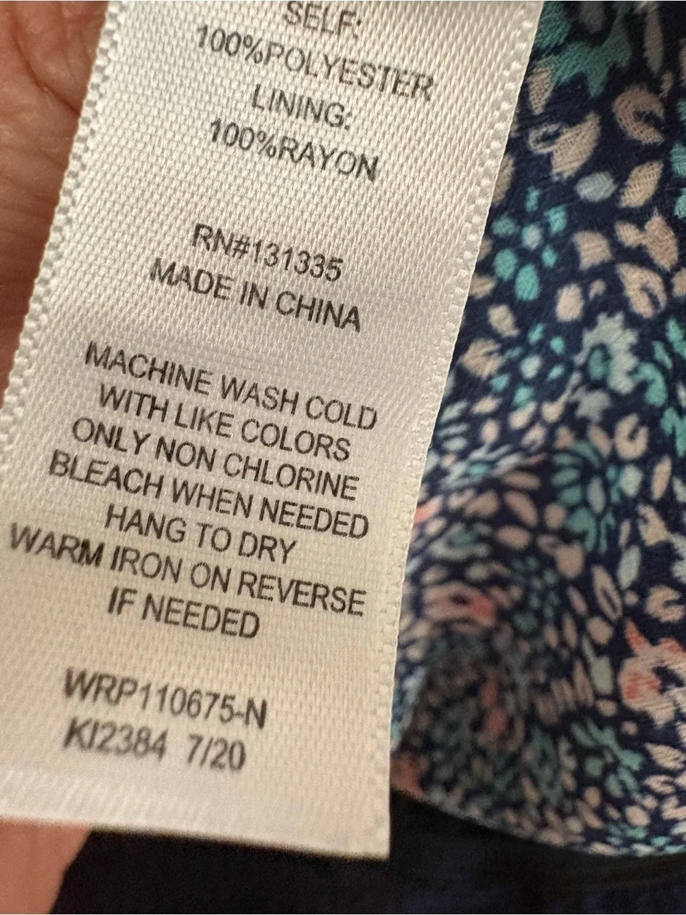 Socialite Blue Floral Button-Front Ruffle Romper Size 8